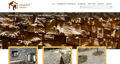 Desktop Screenshot of magicrete-molds.com